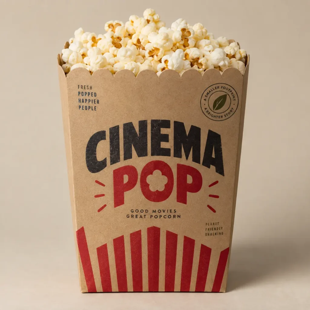 Logo Popcorn Boxes