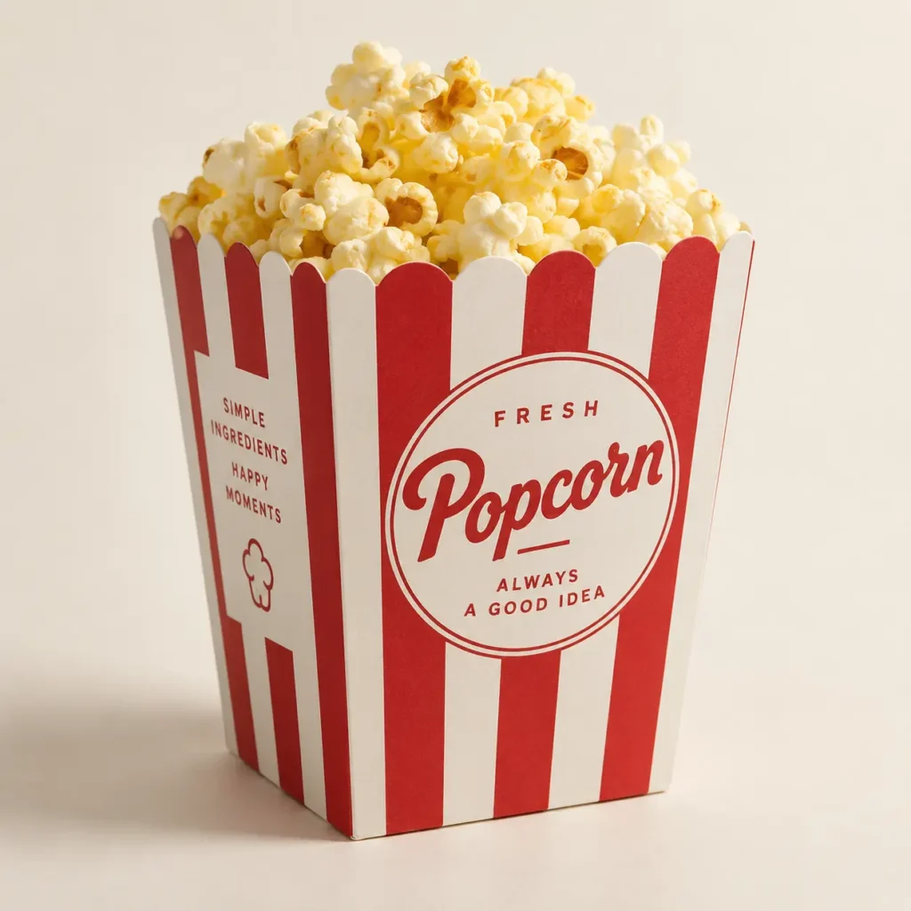 Mini Popcorn Boxes