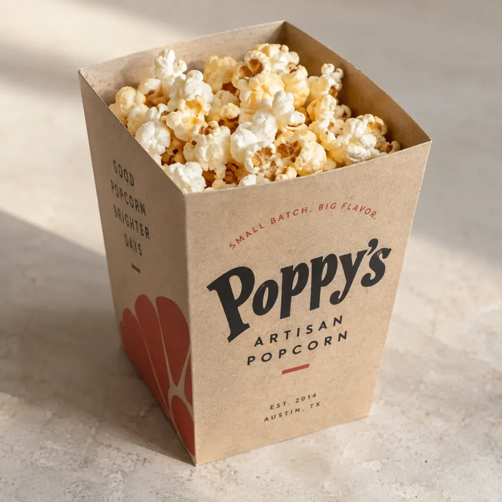 Mini Popcorn Boxes