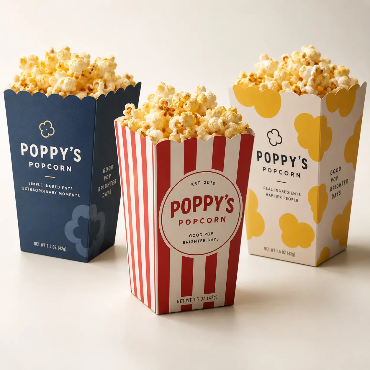 Mini Popcorn Boxes