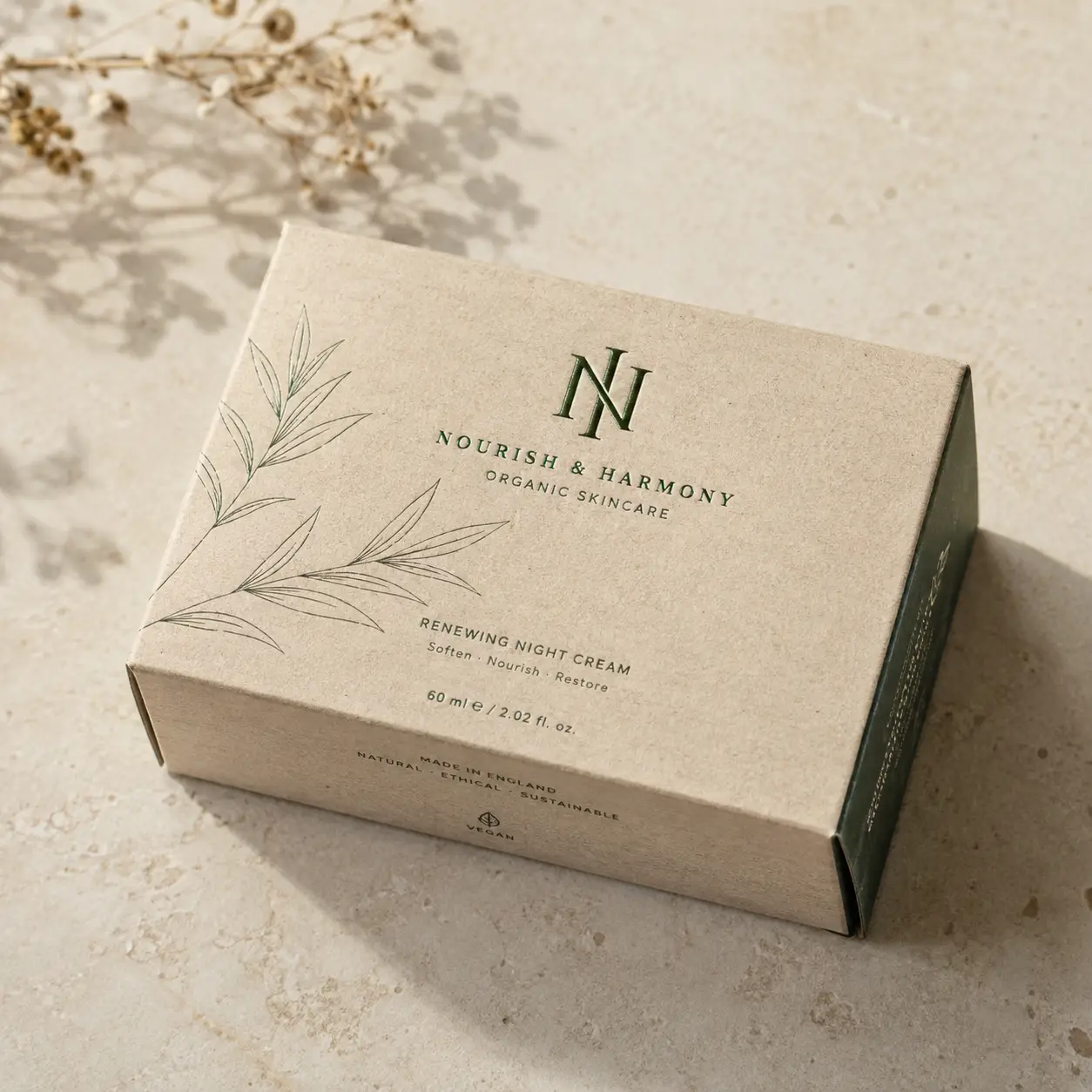 Organic Cosmetic Packaging Boxes