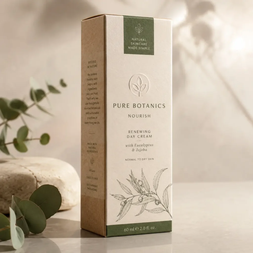 Organic Cosmetic Packaging Boxes
