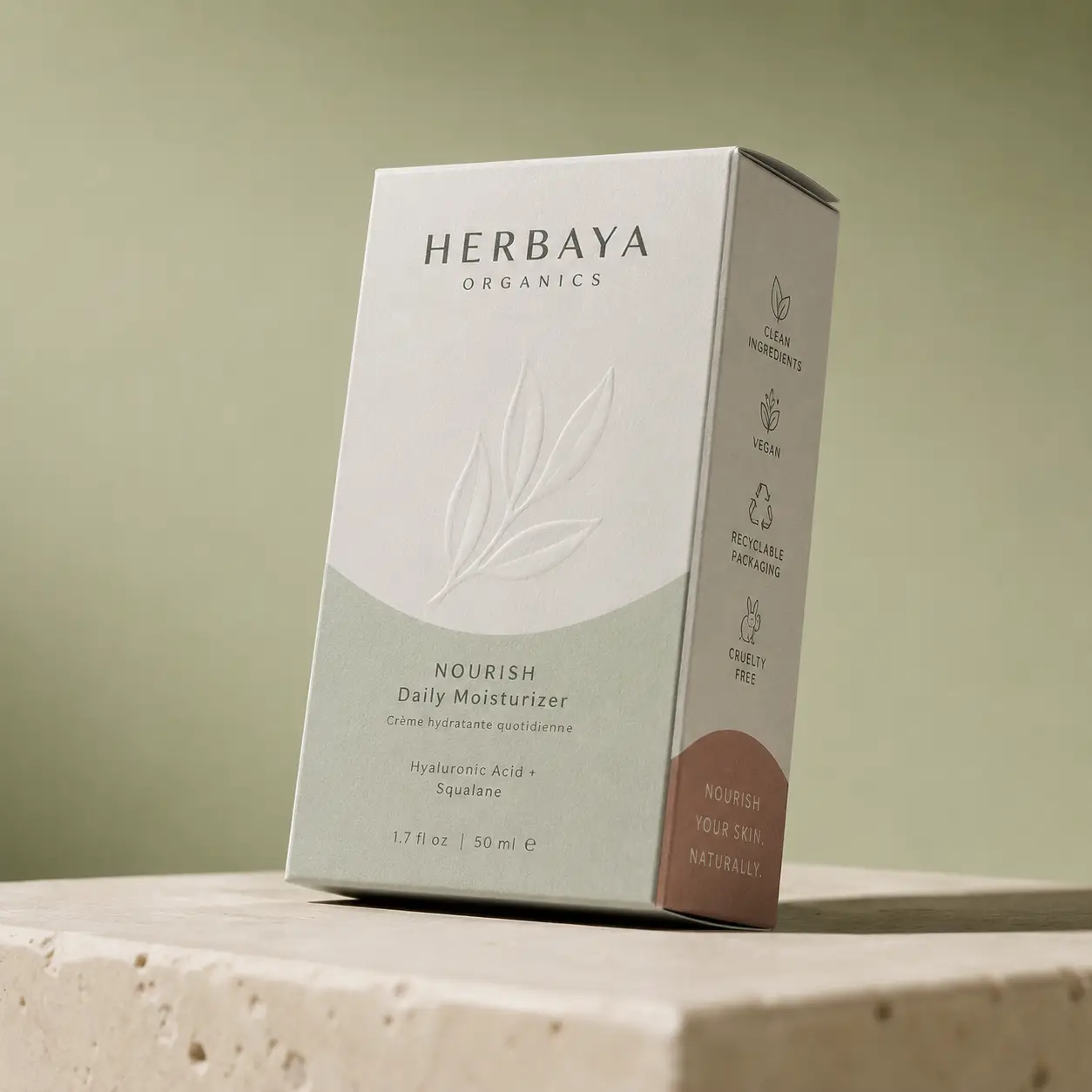 Organic Cosmetic Packaging Boxes