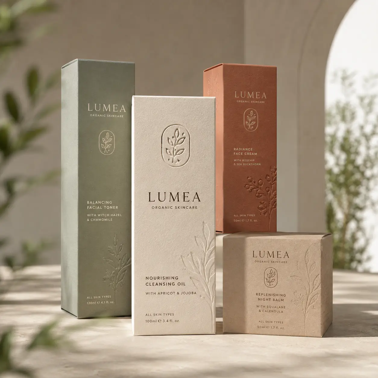 Organic Cosmetic Packaging Boxes