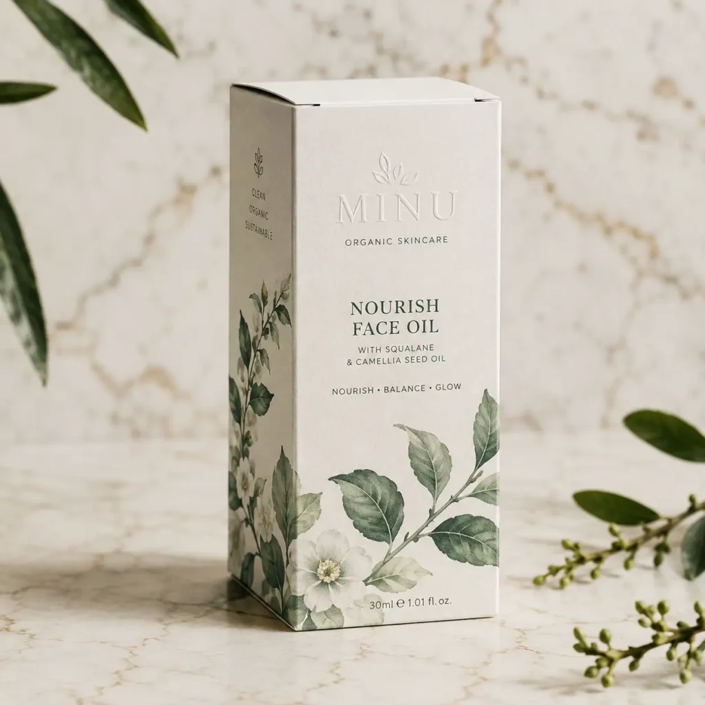 Organic Cosmetic Packaging Boxes