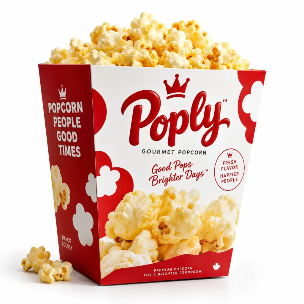 Personalized Popcorn Boxes