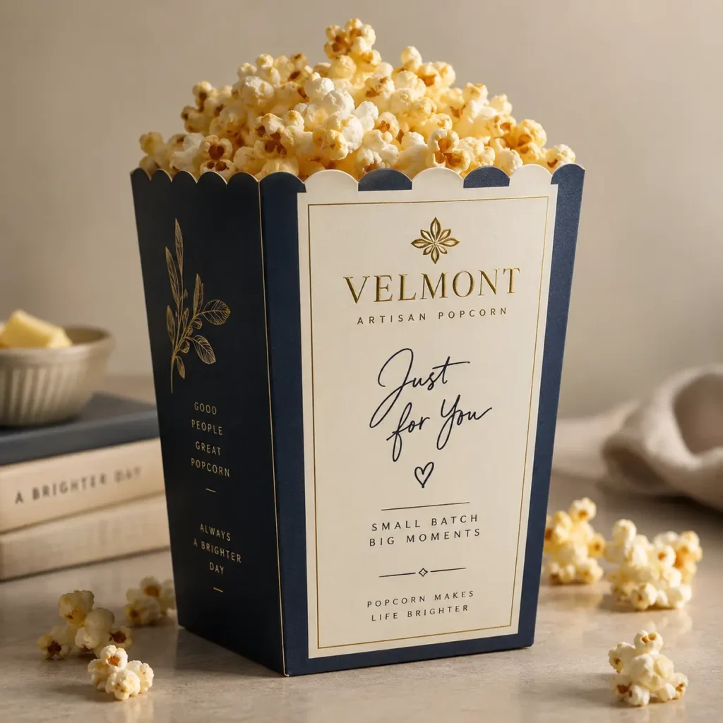 Personalized Popcorn Boxes