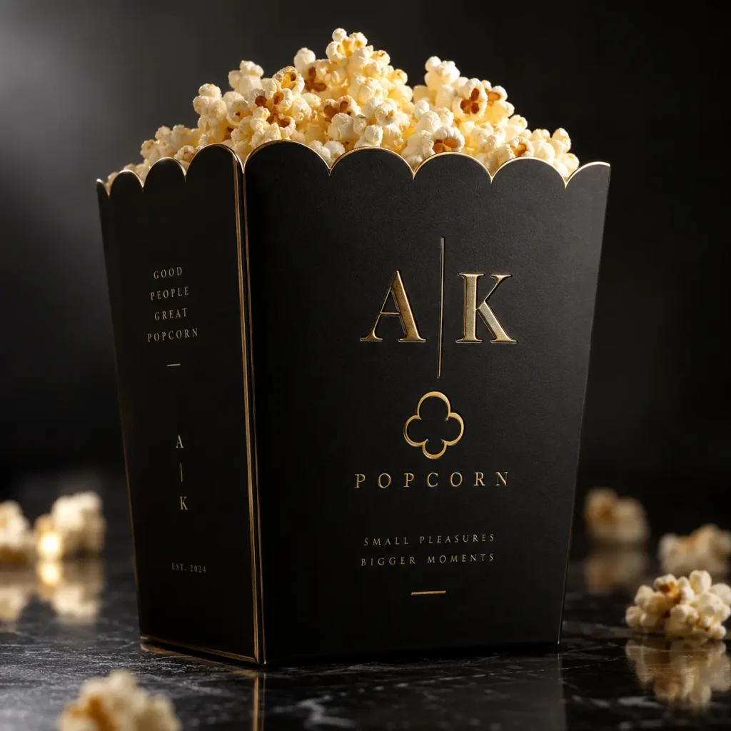 Personalized Popcorn Boxes