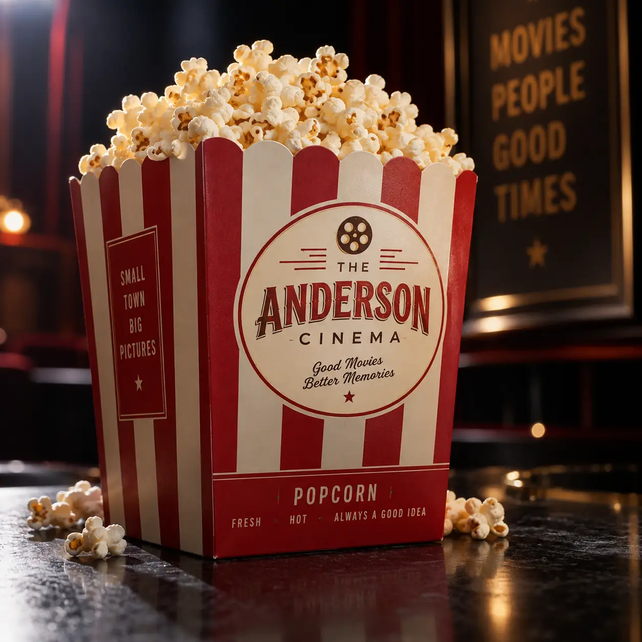 Personalized Popcorn Boxes