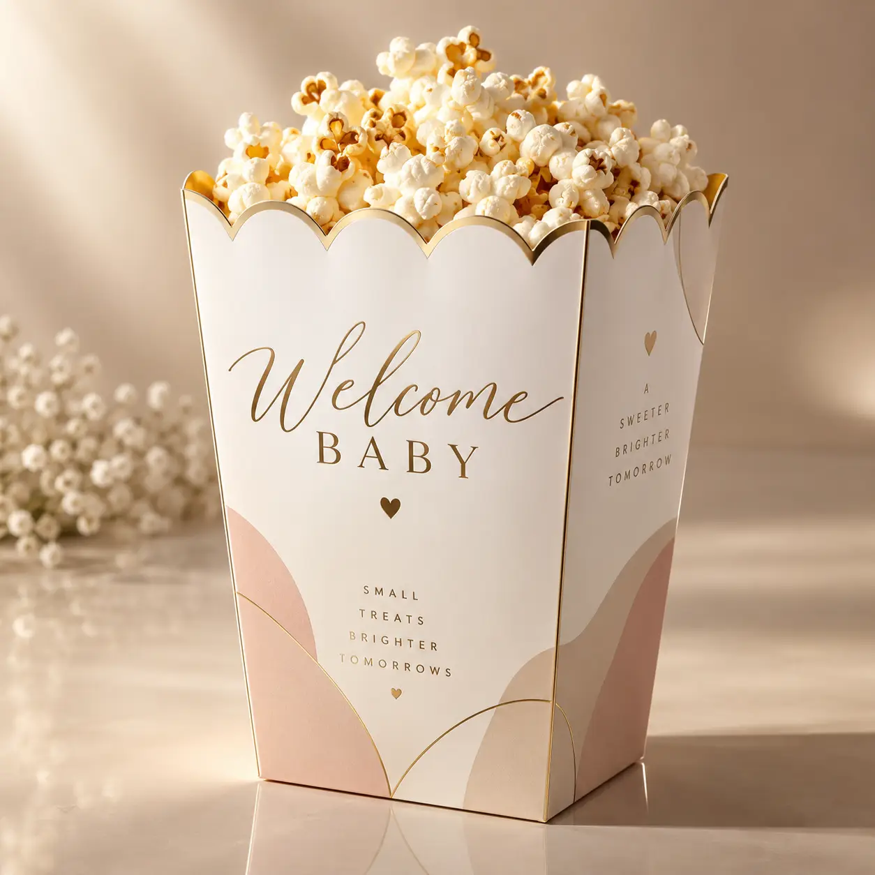 Popcorn Boxes for Baby Showers