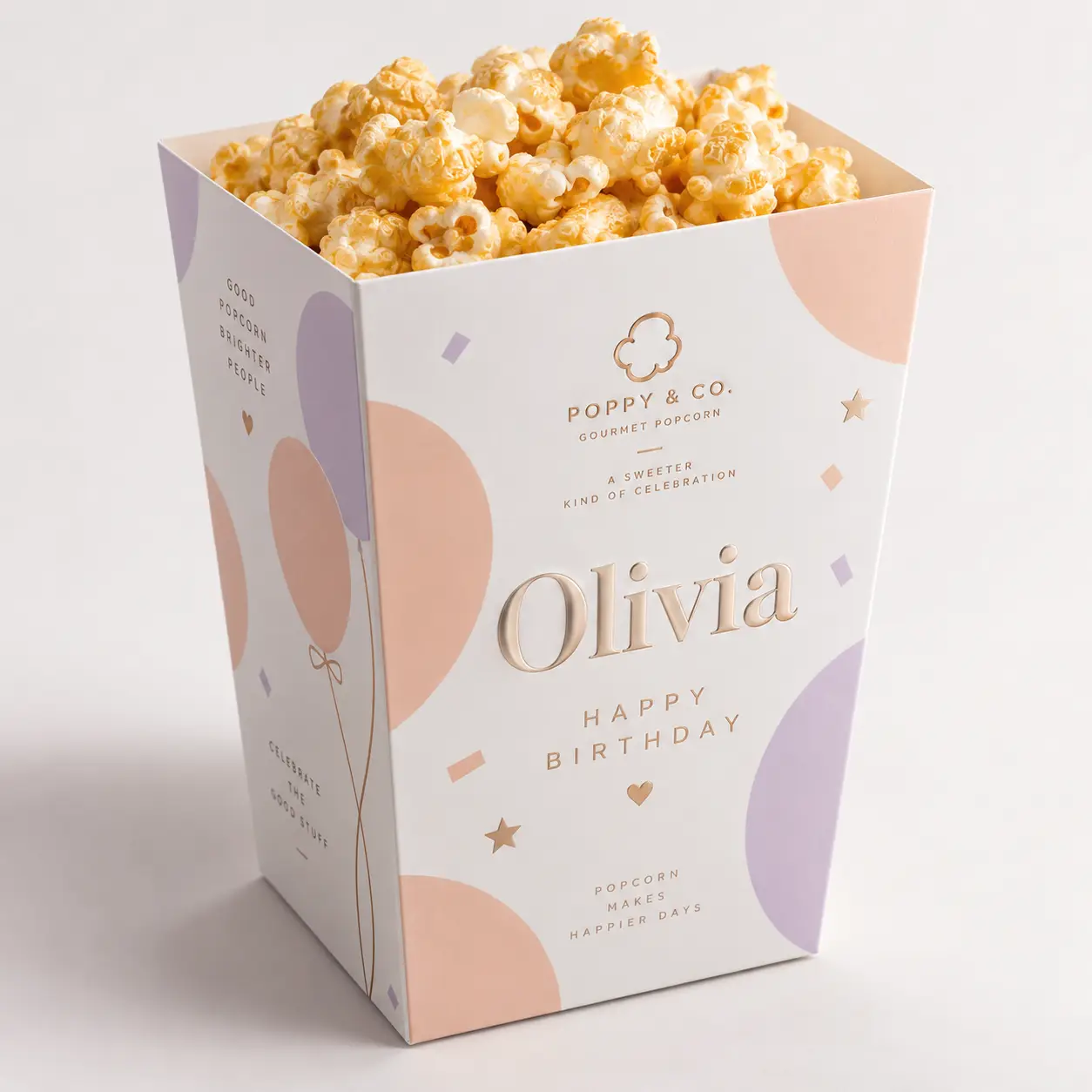 Popcorn Boxes for Birthday Parties