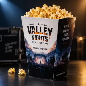 Popcorn Boxes for Concerts