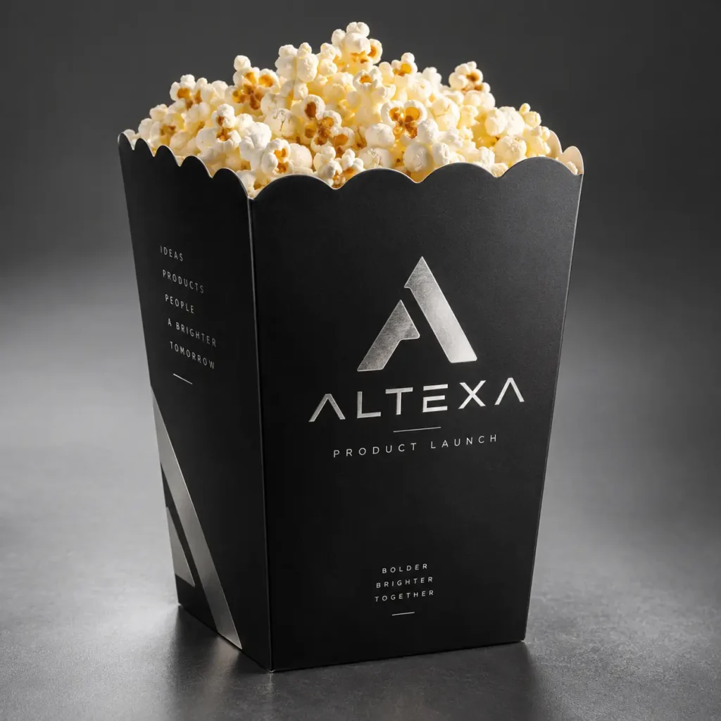 Popcorn Boxes for Corporate Events