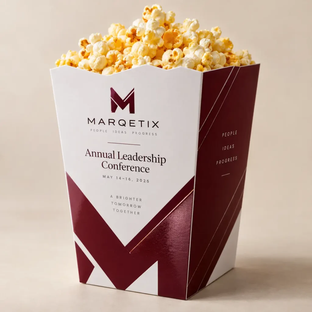 Popcorn Boxes for Corporate Events