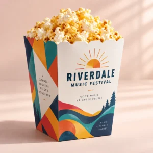 Popcorn Boxes for Festivals