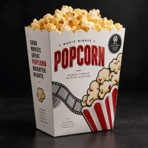 Popcorn Boxes for Movie Nights