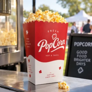Popcorn Boxes for Outdoor Events