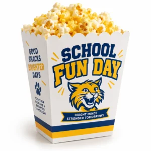 Popcorn Boxes for School Events