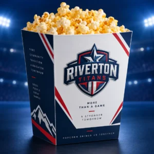 Popcorn Boxes for Sports Events