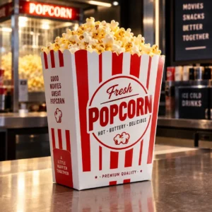 Popcorn Boxes for Theater Concessions