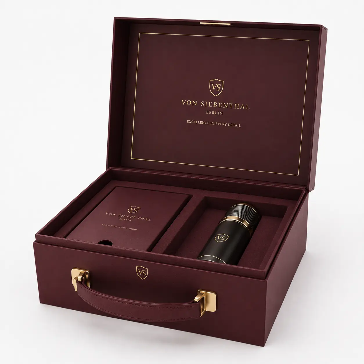 Rigid Presentation Boxes With Handles
