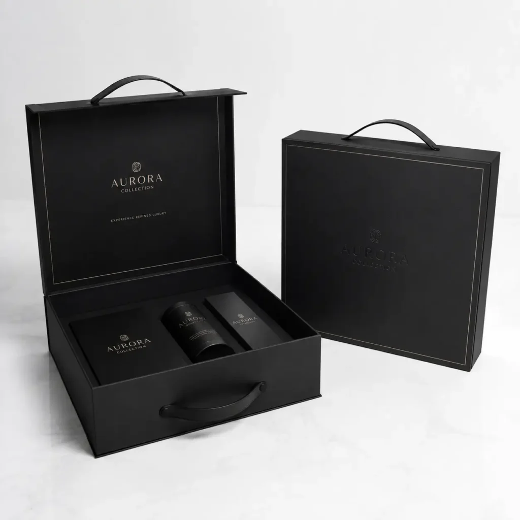 Rigid Presentation Boxes With Handles