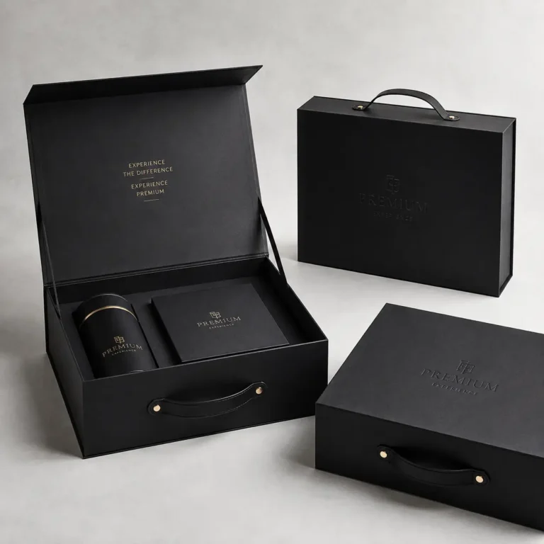 Rigid Presentation Boxes With Handles