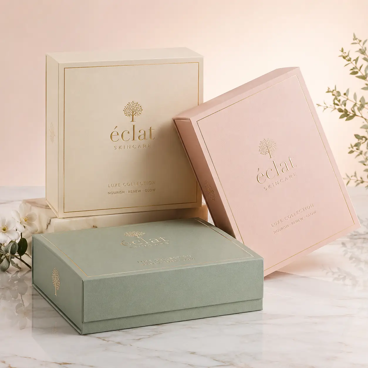 Skincare Gift Set Boxes