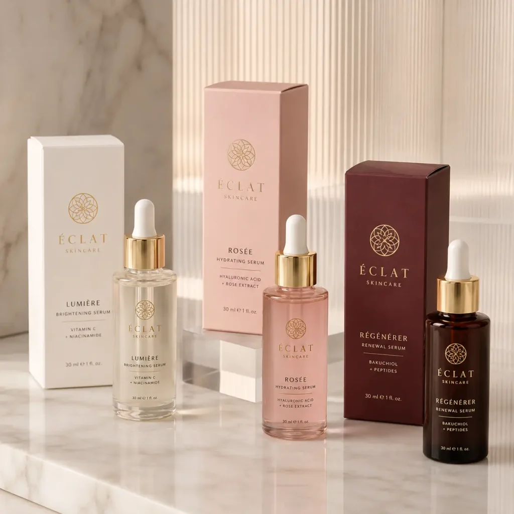 Skincare Serum Bottle Boxes