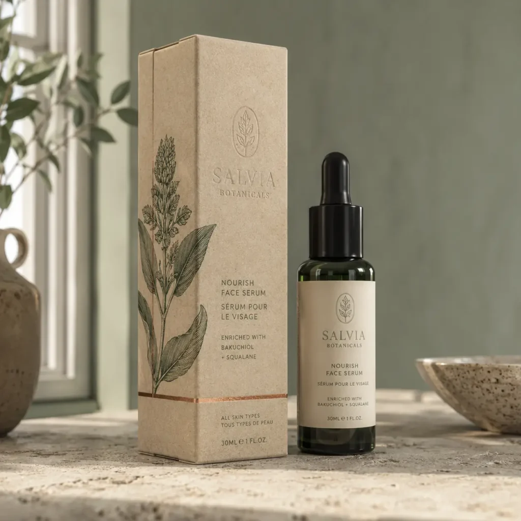 Skincare Serum Bottle Boxes