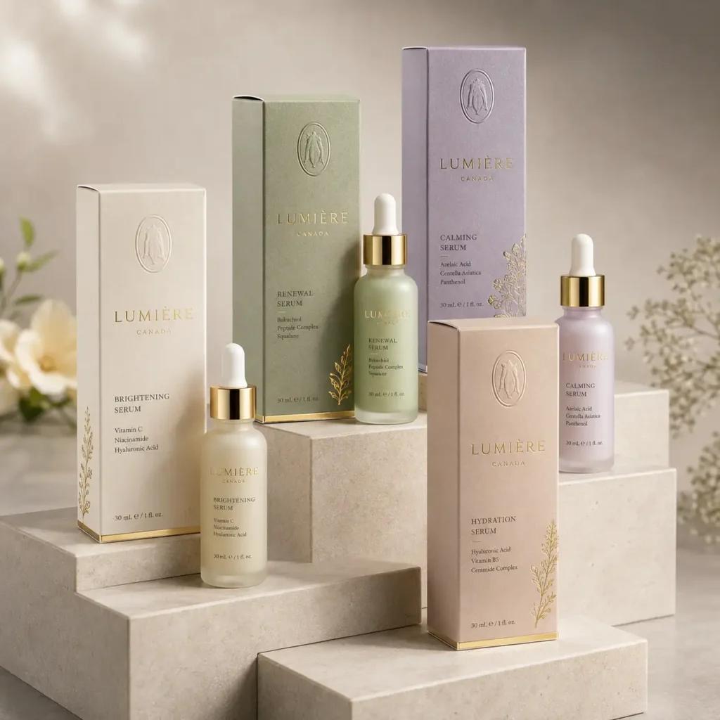 Skincare Serum Bottle Boxes