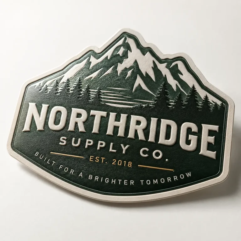 Custom Embossed Stickers & Labels
