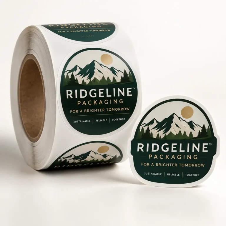 Custom High-Tack Stickers & Labels