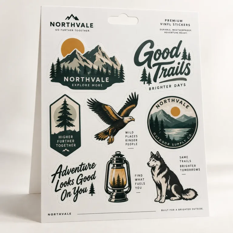 Custom Kiss Cut Stickers & Labels