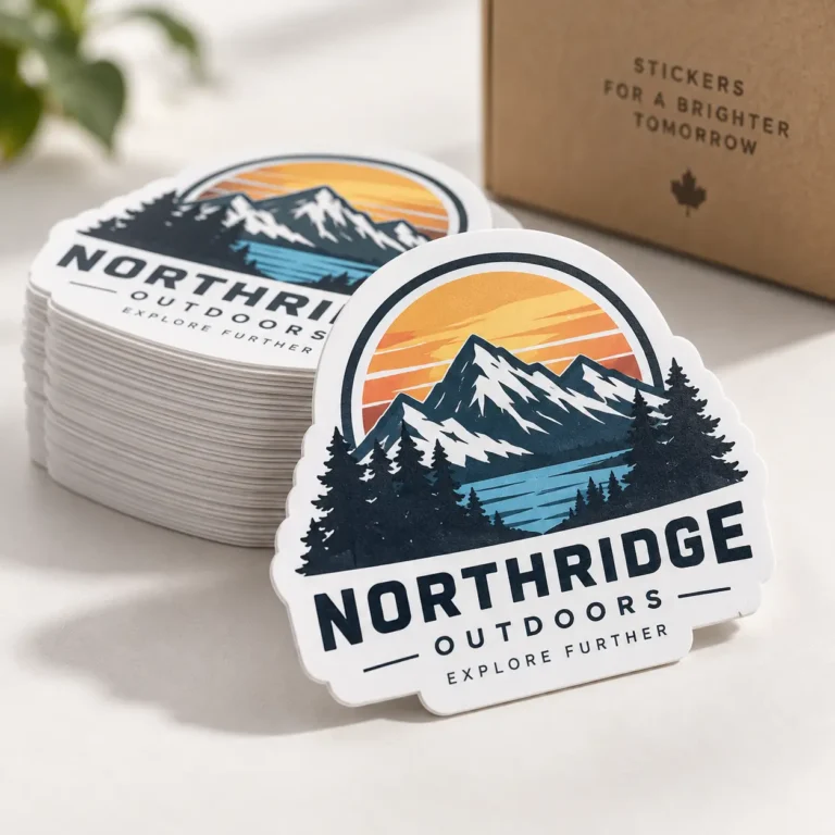Custom Logo Stickers & Labels