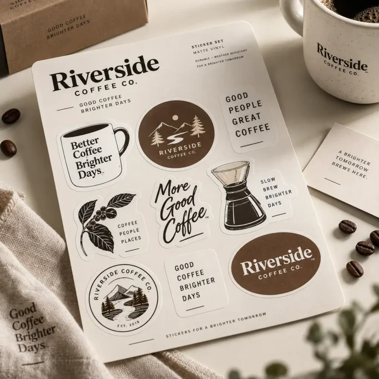 Custom Matte Stickers & Labels