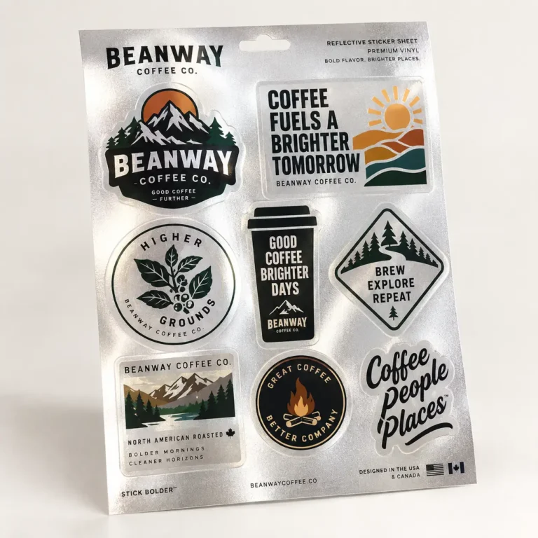 Custom Reflective Stickers & Labels