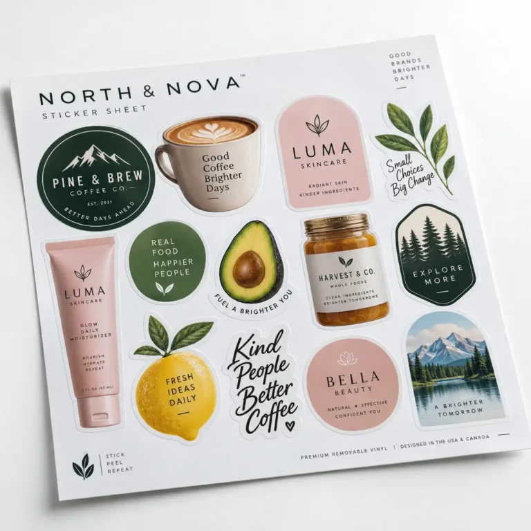 Custom Removable Stickers & Labels