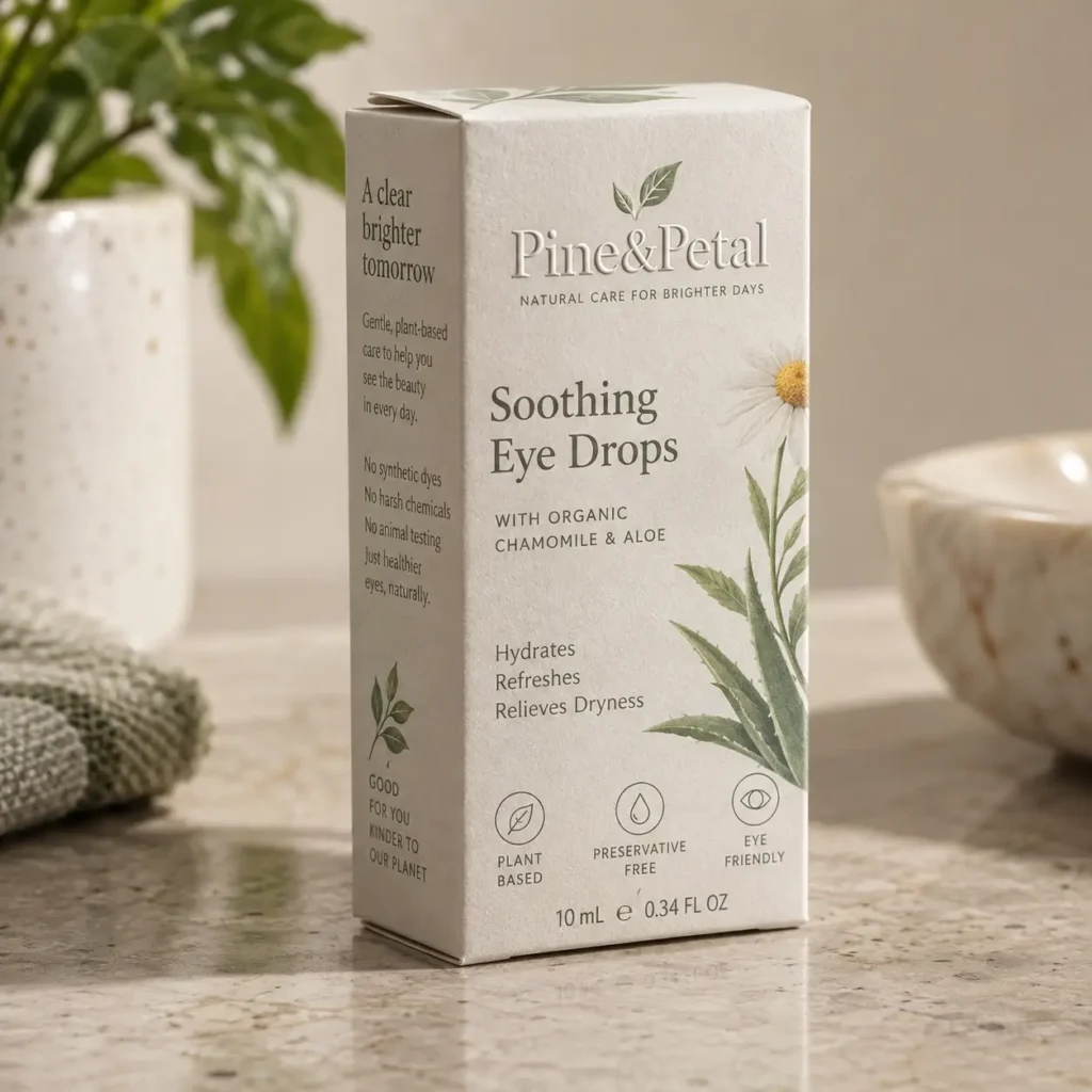 Eye Drop Bottle Boxes | Custom Ophthalmic Dropper Cartons