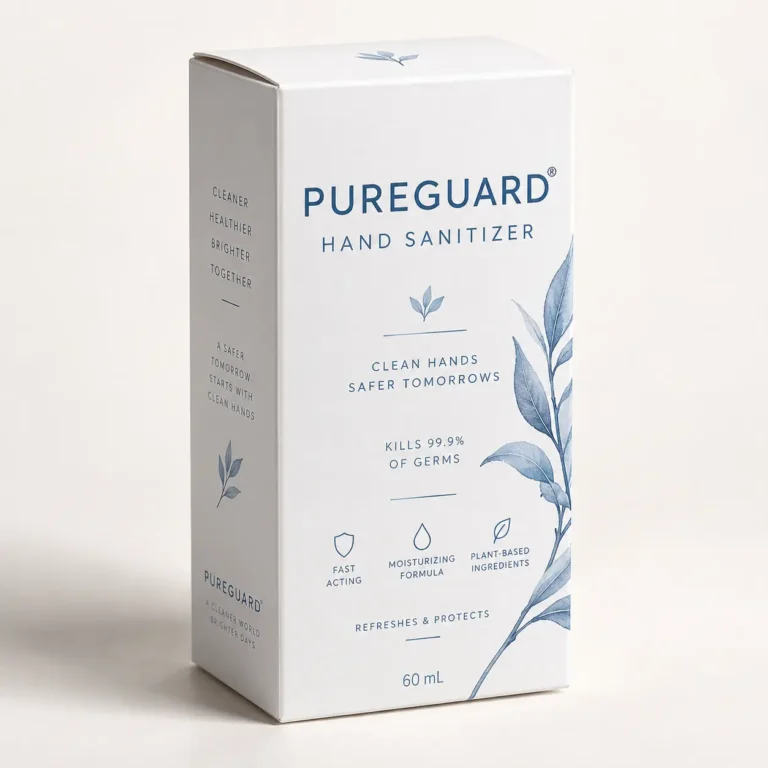 Hand Sanitizer Bottle Boxes